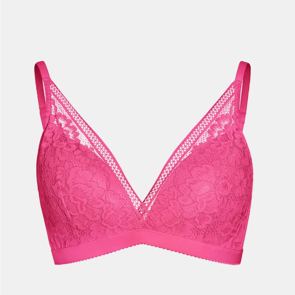 Nwt Knix lace deep v bralette